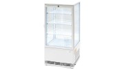 Настільна холодильна вітрина з світлодіодним освітленням (біла) 78 л. STALGAST 852173