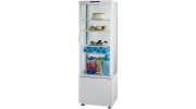 Холодильна вітрина з скляними дверцями (біла) 235 л. STALGAST 852230