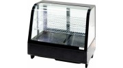 Настольная холодильная витрина со светодиодной подсветкой (черная) 100 л. STALGAST 852104