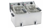 Фритюрниця електрична ROLLER GRILL (з краном, двокамерна) STALGAST 777326