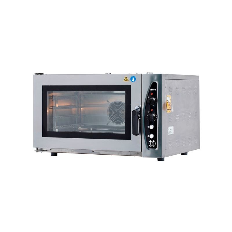 Конвекційна пекарська піч (електрична, ручна панель) MKF-4 P, GN 600 x 400 x 4, MAKSAN