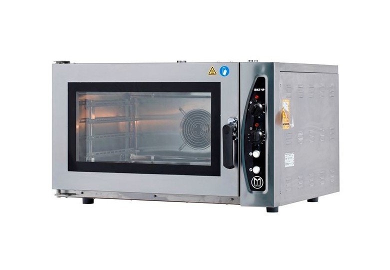 Конвекционная пекарская печь (электрическая, сенсорная панель) MKF-4 P DT, GN 600 x 400 x 4, MAKSAN