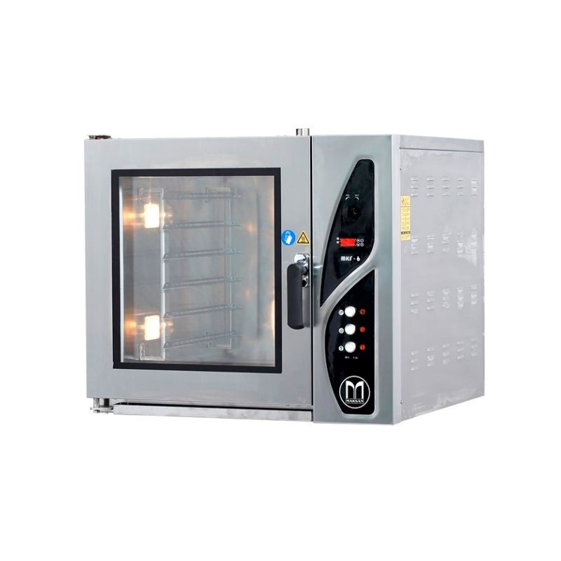 Конвекційна пекарська піч (електрична, cенсорна панель) MKF-6 DT, 600 x 400 x 6, MAKSAN