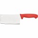 Разделочный нож 18 см. красный