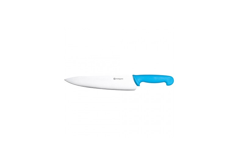 Нож кухонный 25 см. синий