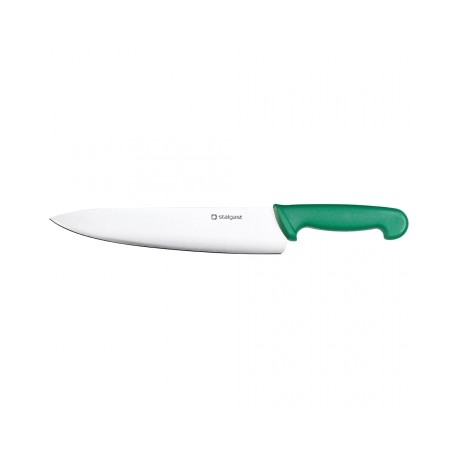 Нож кухонный 25 см. зеленый