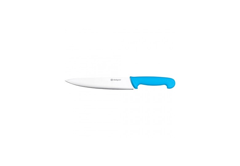 Нож кухонный 22 см. синий