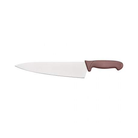 Нож кухонный 26 см. коричневый