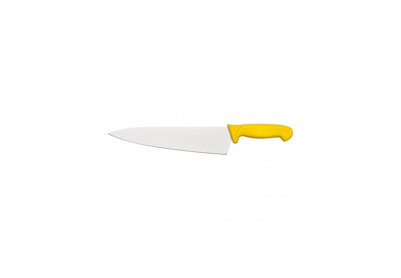 Нож кухонный 26 см. желтый