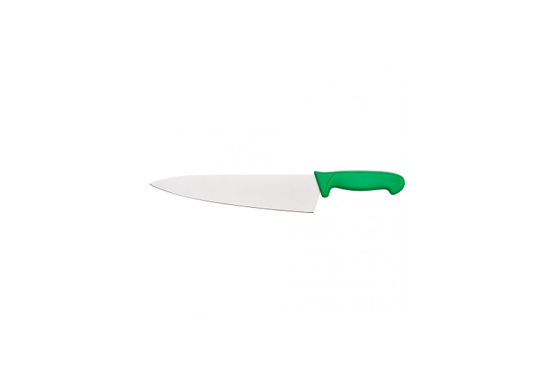 Нож кухонный 26 см. зеленый