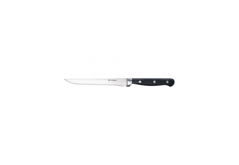Нож для филе 18 см. черный