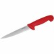 Нож для филе 16 см. красный
